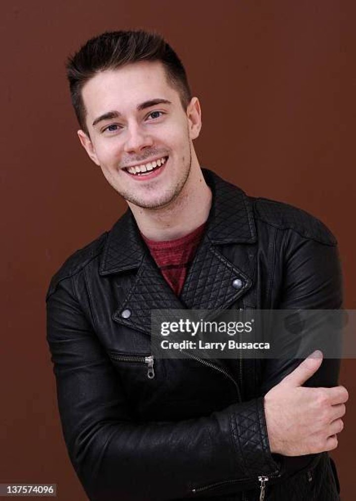 Internet celebrity Chris Crocker poses for a portrait during the 2012 Sundance Film Festival at the Getty Images Portrait Studio at T-Mobile Villag...