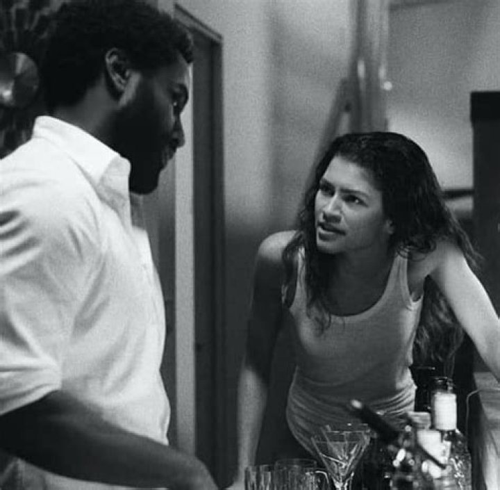 Was Malcolm and Marie filmed entirely in black and white?